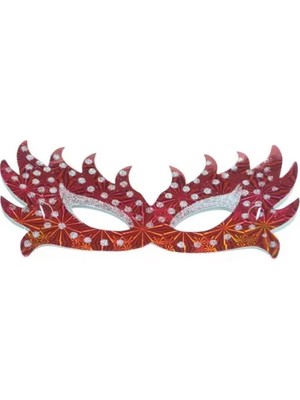 Ofis Turka Yılbaşı Parti Maskesi (Alevli)