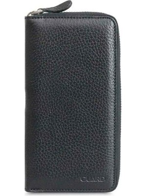 Thecatu Kahve Deri Fermuarlı Erkek Cüzdan  - 1611