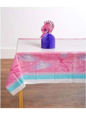 Ofis Turka Prenses Partisi Plastik Masa Örtüsü 137  x  274  cm