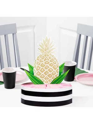 Ofis Turka Pineapple Gold  Masa Orta Süsü