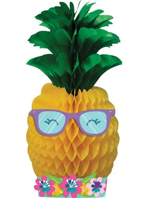 Ofis Turka Ananas, Flamingo ve Arkadaşları Masa Orta Süsü