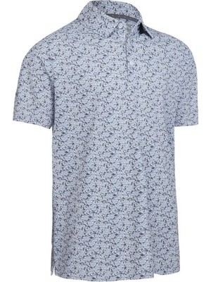 Callaway All Over Flamingo Print Polo Erkek Tshirt