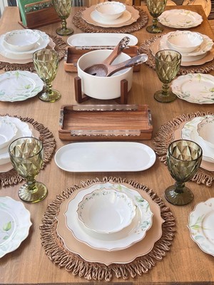 Rossev Yemek Takımı Navi 45 Parça 6 Kişilik