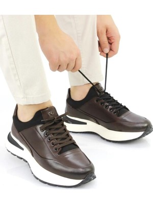 Marcomen 20135 Erkek Hakiki Deri Günlük Casual Premium Ayakkabı