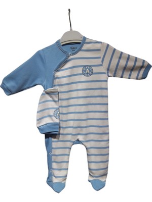 INTERLOK ÇİZGİLİ - BERELİ PATİKLİ ERKEK TULUM