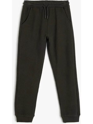 Koton Pamuklu Antrasit Erkek Çocuk Eşofman Altı 5SKB40058TK