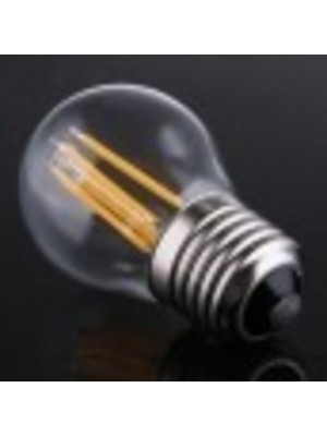 Ucuz Geldi 6 Watt Mini Top Ampul LED Filament G45 Şeffaf Cam Rustik Ampul E27 Duy 3000K Gün Işığı 6 Adet