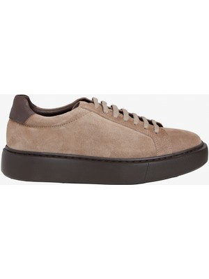 %100 Deri Rahat Taban Sneaker Spor Ayakkabı