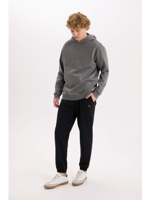 DeFacto Regular Fit Eşofman Altı Cepli Basic Düz Beli Bağcıklı Lastikli Paça D4416AX25SP