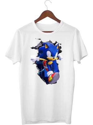 Alpşan Ticaret Sonik T-Shirt. Sonik Tişört, Sonıc Tişört, Sonic Çoçuk & Yetişkin T-Shirt. Tişört SONIC000022