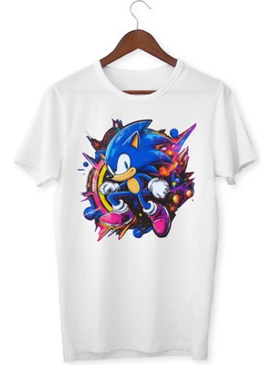 Alpşan Ticaret Sonıc T-Shirt. Sonic Tişört, Sonic Çoçuk & Yetişkin T-Shirt. Tişört SONIC00005