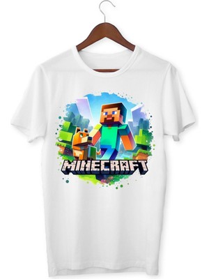 Alpşan Ticaret Mınecraft T-Shirt. Minecraft Tişört, Mınecraft Çoçuk & Yetişkin T-Shirt. Tişört MINECRAFT000030