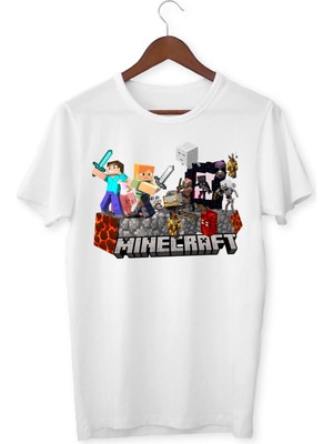 Alpşan Ticaret Mınecraft T-Shirt. Minecraft Tişört, Mınecraft Çoçuk & Yetişkin T-Shirt.tişört MINECRAFT000012