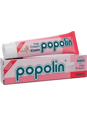 Popolin Pişik Önleyici Krem - Koruyucu Bariyer ve Yumuşatıcı Etki, 100 ml, Hipoalerjenik, Paraben ve Parfüm İçermeyen