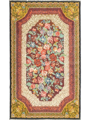 Soho Antiq Eyvind Renkli El Dokuma Karabağ Kilim 194 x 296  cm