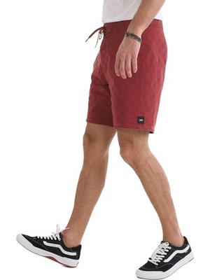 Vans Vintage Cotton Boardshort Kırmızı Mayo Şort