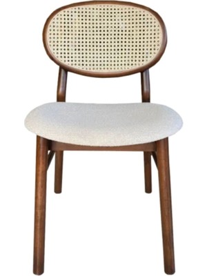 Gazzini Furniture Oslo Hazeranlı Ahşap Sandalye