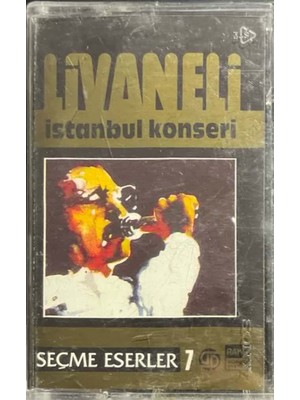 Kaset Livaneli Istanbul Konseri Seçme Eserler 7 Kaset