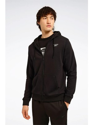 Reebok A10196547707 4W Id French Terry Sl Logo F Sıyah Erkek Sweatshırt