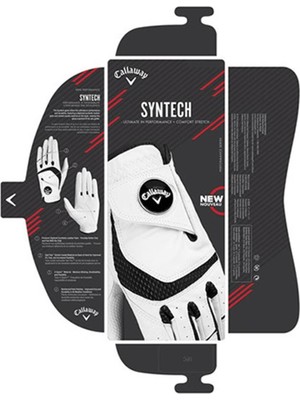 Callaway Mens Left Hand Syntech Glove - White