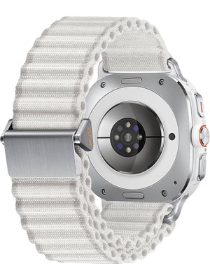 MobaxAksesuar ​​samsung Galaxy Watch Ultra 47MM Kordon Naylon Kumaş Hasır Örgülü Ocean Tasarım Kordon 120