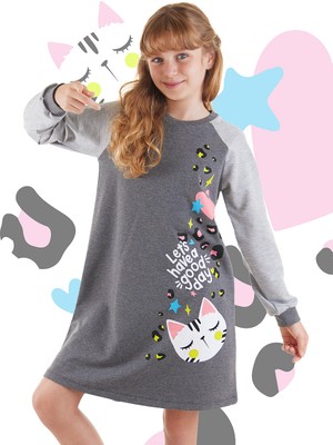 Mshb&G Vahşi Kedi Kız Çocuk Elbise