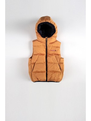 Lee Cooper Oscar Erkek Çocuk Yelek Hardal