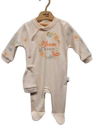 BLOOM SEASON BASKILI ÇİÇEKLİ BERELİ PATİKLİ KIZ TULUM