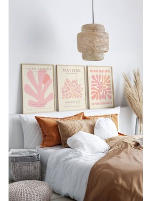 Artavessa Gerçek Ahşap Çerçeveli 3 Parça 3D Poster Tablo Seti - ERSY3SET6