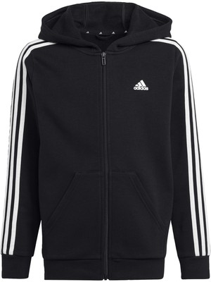 Adidas Sportswear HR6331 Essentials 3-Stripes Fleece Full-Zip Hoodie