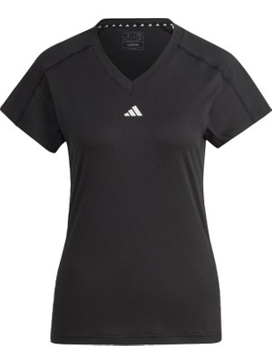 Adidas Performance HN5543 AEROREADY Train Essentials Minimal Branding V-Neck Tee