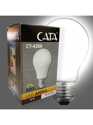 Cata 12 W LED Ampul CT-4266 Beyaz Isik