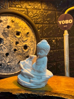 Yobo Mini Polyester Ters Akışlı Tütsü Şelalesi - Buddha Figürü