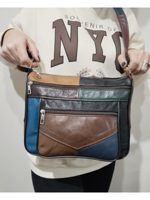 Atter Hakiki Deri Kadın Çanta (27CM X21CM)