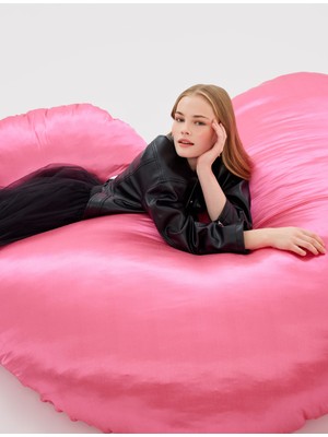 Koton Crop Suni Deri Ceket Fermuarlı Cepli