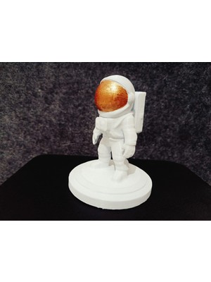 Hediyehanem Astronot Biblo Heykel Obje Masa Dekoru  10 x 8 x 8 cm