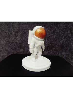 Hediyehanem Astronot Biblo Heykel Obje Masa Dekoru  10 x 8 x 8 cm