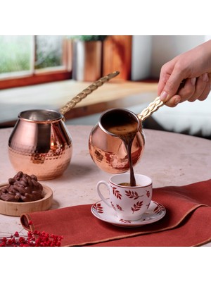 Emsan Göbeklitepe Bakır Cezve 10 cm