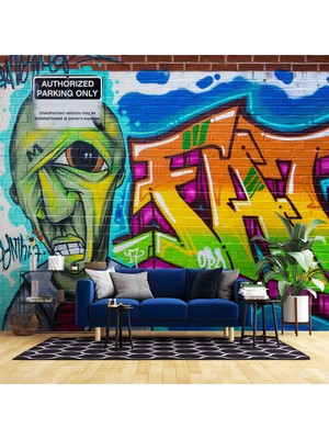 Motor Kask Temalı Duvar Kağıdı