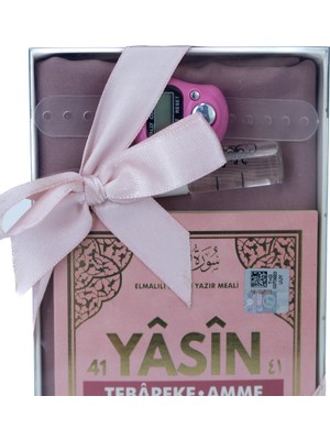 Ottoland Home Esanslı Zikirmatikli Başörtülü ve Yasini Şerifli Tam Set  Çeyizlik Mevlütlük