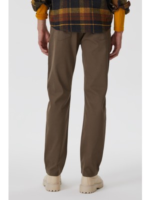 Lee Cooper Normal Bel Slim Straight Deve Tüyü Erkek Chino Pantolon 241 Lcm 221002 Jagger Camel