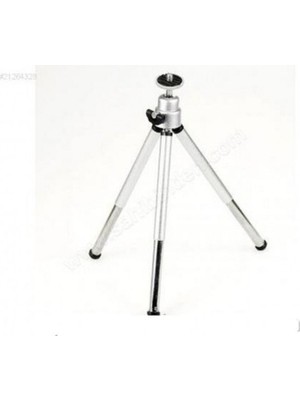 Metalik Renk Tripod 3 Yönlü Profesyonel Mini Tdrtr