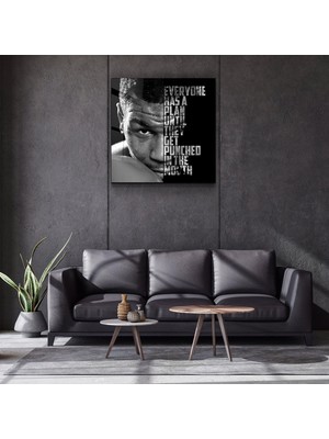 Supracolors Mike Tysondesigners Collection Cam Duvar Tablosu