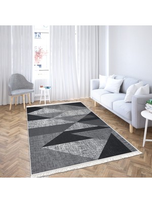 Yıkanabilir Süngerli Kaymaz Taban Dijital Baskılı Koridor Mutfak Hol Salon Desenli Halı Kesme Yolluk