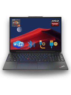 Lenovo Nb E16 Thınkpad 21JT0017TX RYZEN7-7730U 16GB 512SSD O/b 16 Dos