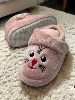 Ayz Köpek Figürlü Unisex Çocuk Anaokulu Kreş Ev Kaydırmaz Taban Panduf