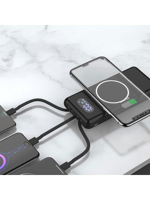 Skygo 10.000 mAh Taşınabilir Hızlı Şarj Aleti/Wireless Powerbank W01