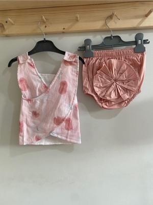 Alt-Üst Takım Çicek Pudra