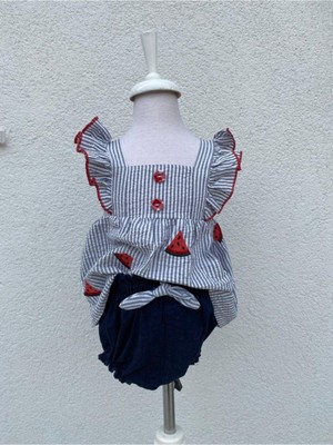 Kız Çocuk Takım 2'li Lacivelt