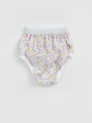 Lcw Baby Beli Lastikli Çiçekli Kız Bebek Alıştırma Külot